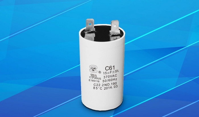 CBB60圆形交流金属化薄膜电容器 P0 C级 2端子