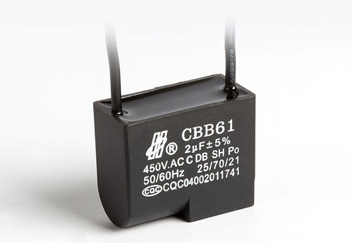 CBB61 交流电容器 双线 半圆底